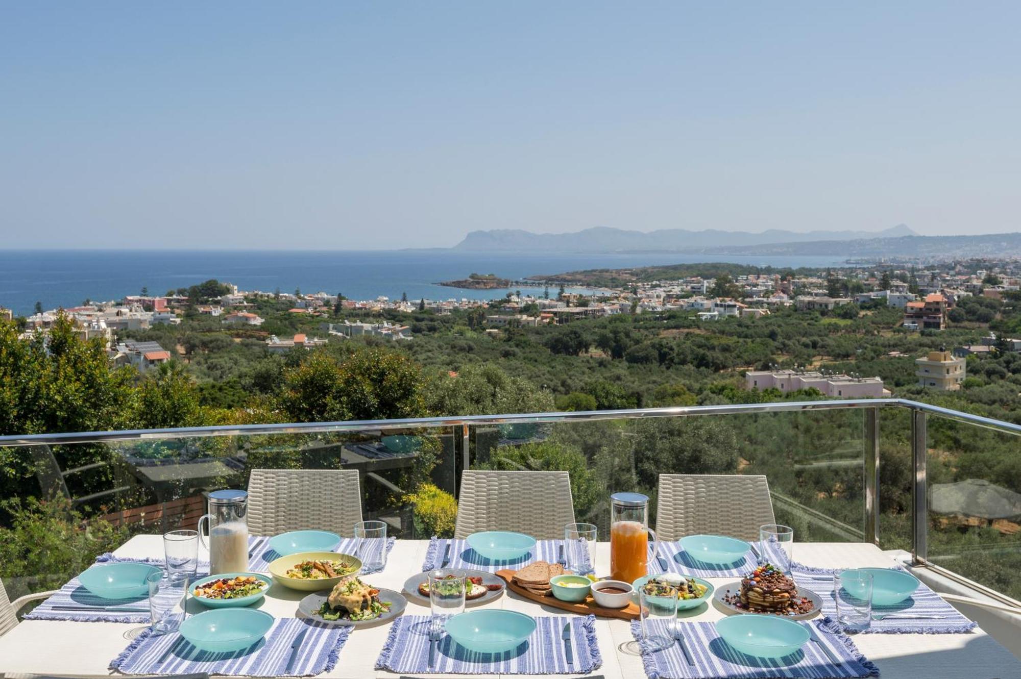 Elysium Seaview Oasis Villa Kato Galatas Eksteriør billede