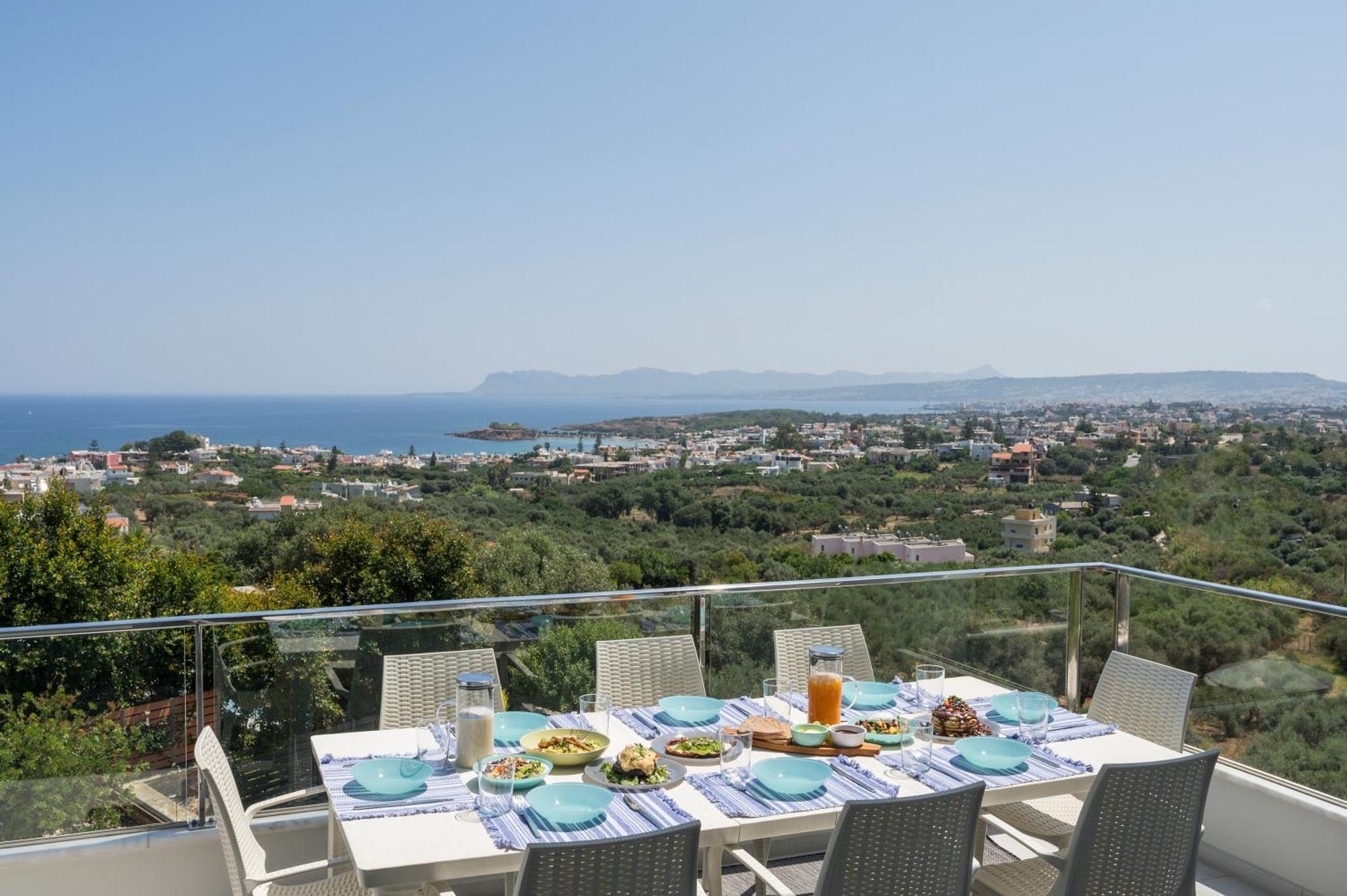 Elysium Seaview Oasis Villa Kato Galatas Eksteriør billede