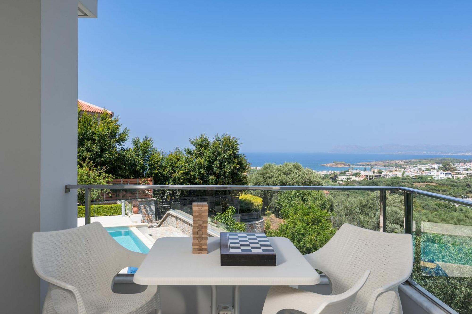 Elysium Seaview Oasis Villa Kato Galatas Eksteriør billede