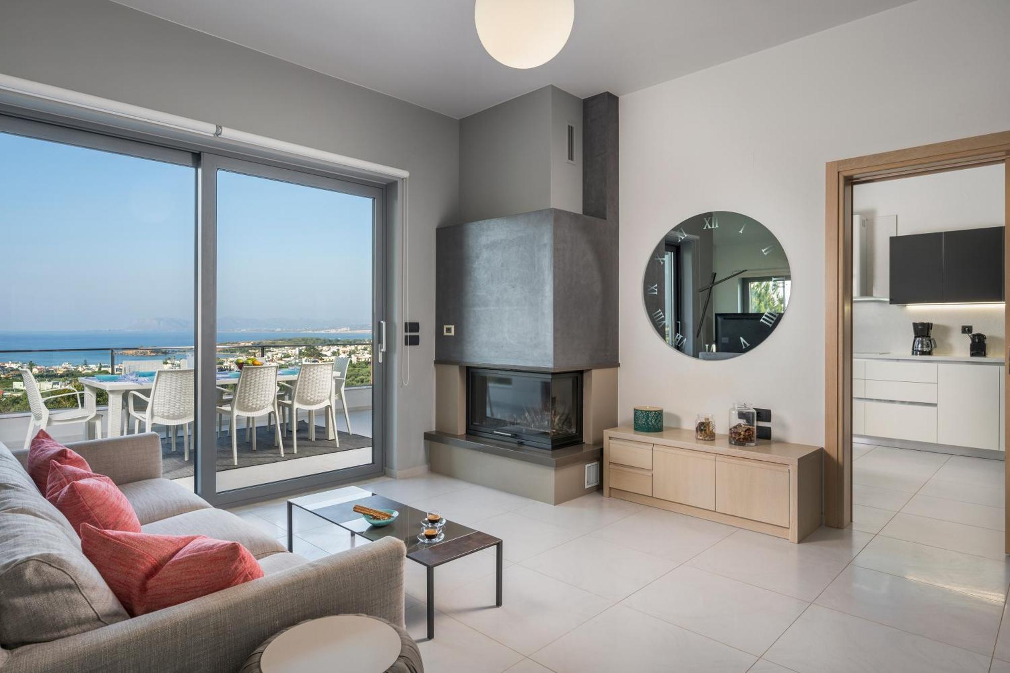 Elysium Seaview Oasis Villa Kato Galatas Eksteriør billede