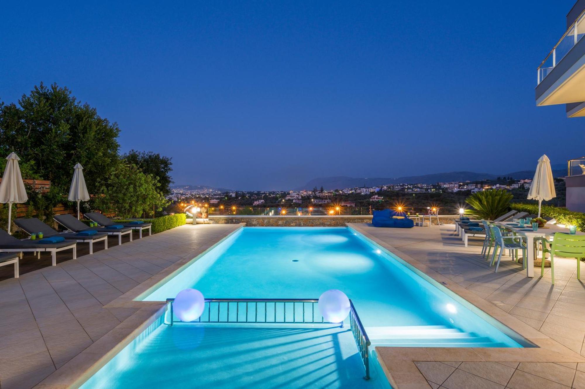 Elysium Seaview Oasis Villa Kato Galatas Eksteriør billede