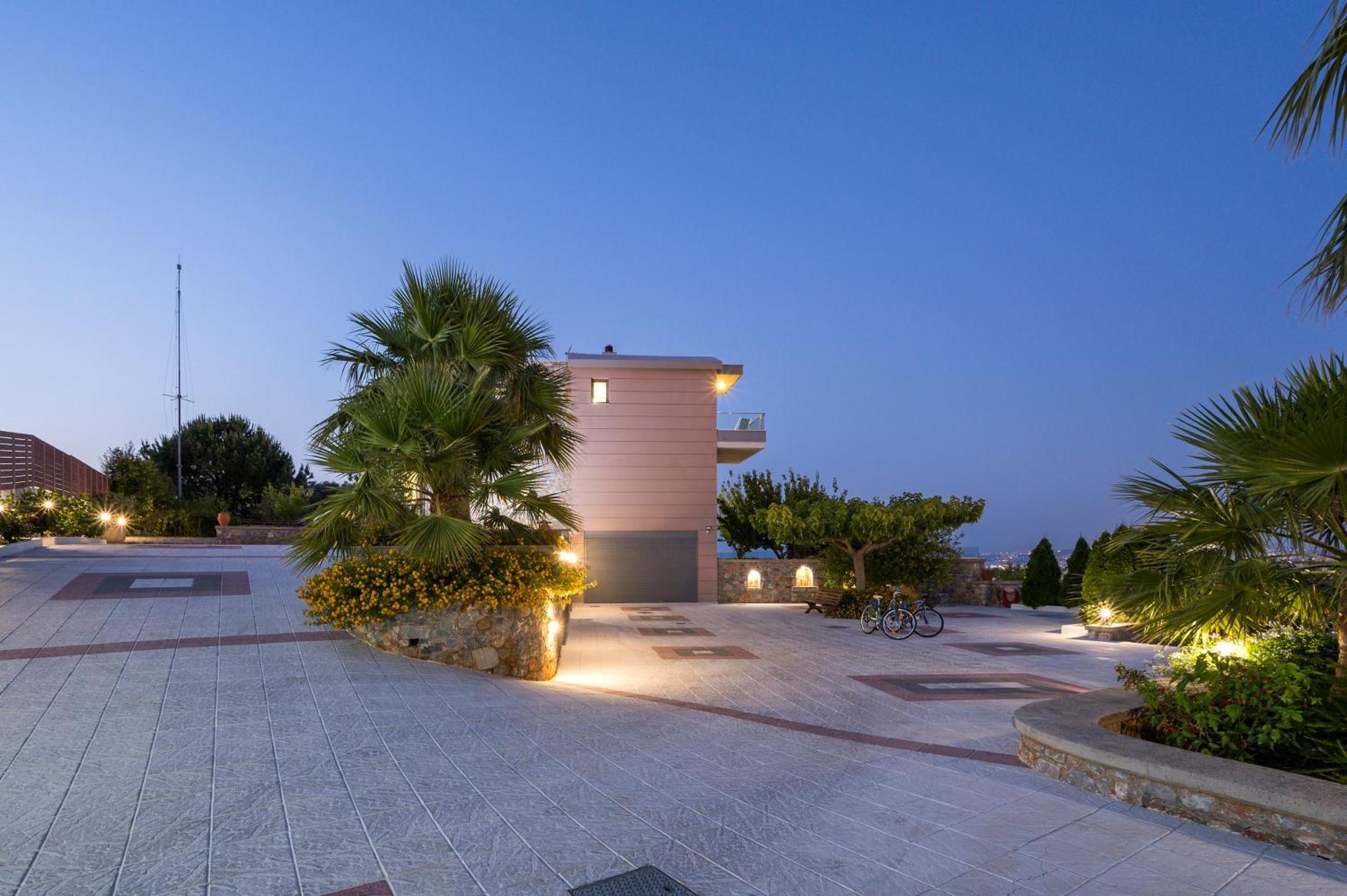Elysium Seaview Oasis Villa Kato Galatas Eksteriør billede