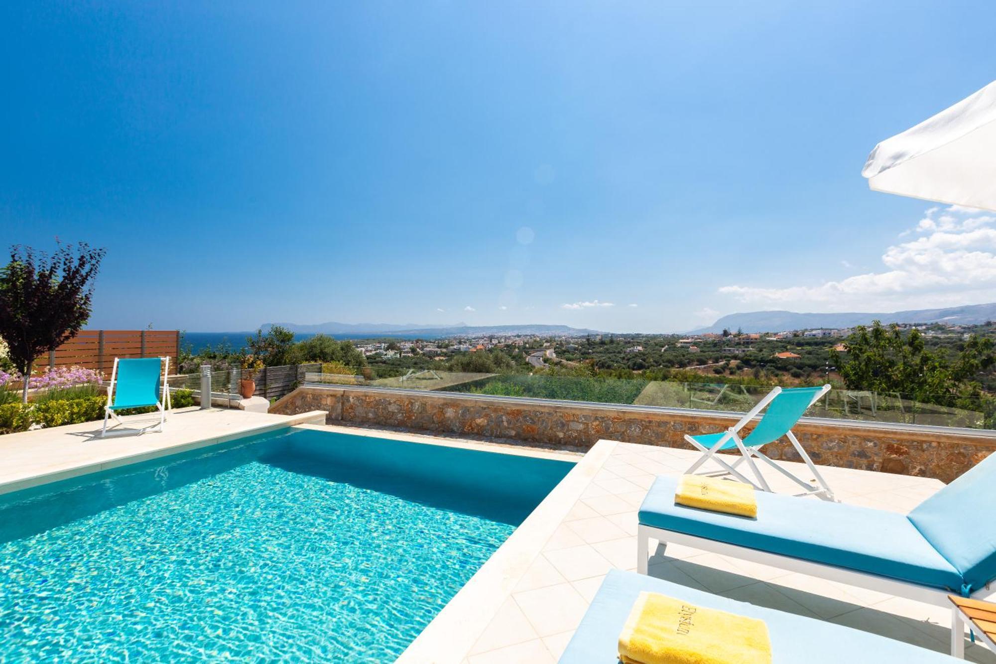 Elysium Seaview Oasis Villa Kato Galatas Eksteriør billede