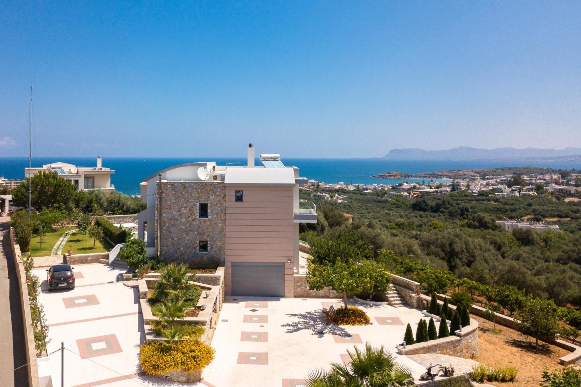 Elysium Seaview Oasis Villa Kato Galatas Eksteriør billede