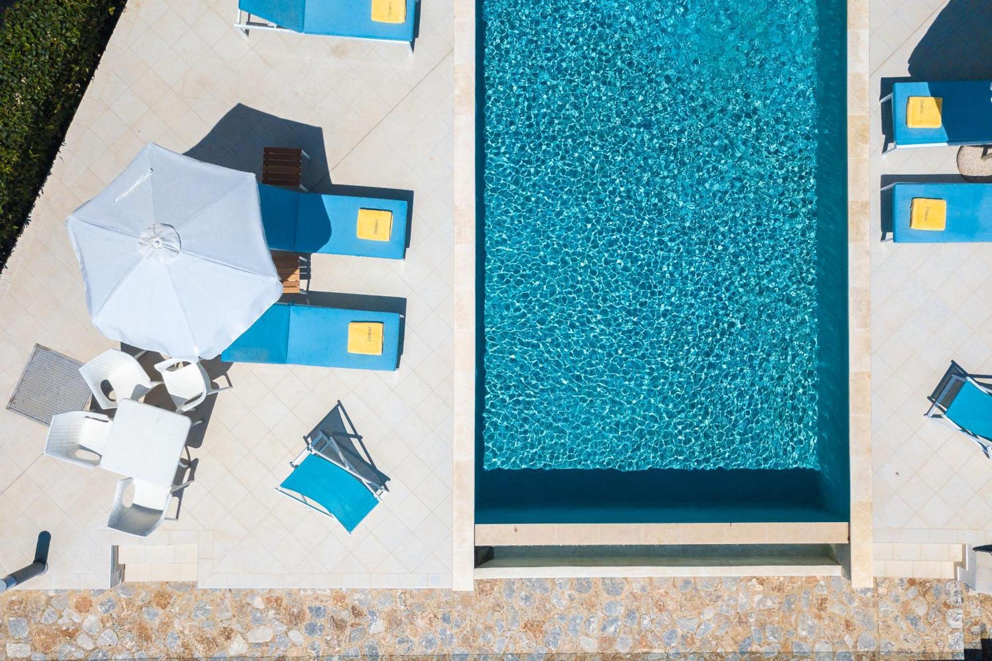 Elysium Seaview Oasis Villa Kato Galatas Eksteriør billede